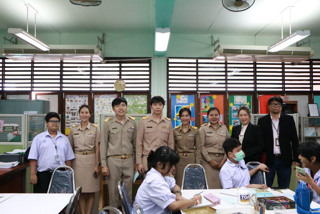 ข่าวประชาสัมพันธ์ : “เดินทางส่งบุคลากรไปปฏิบัติหน้าที่ครูผู้สอนประจำโรงเรียนมหรรณพาราม”