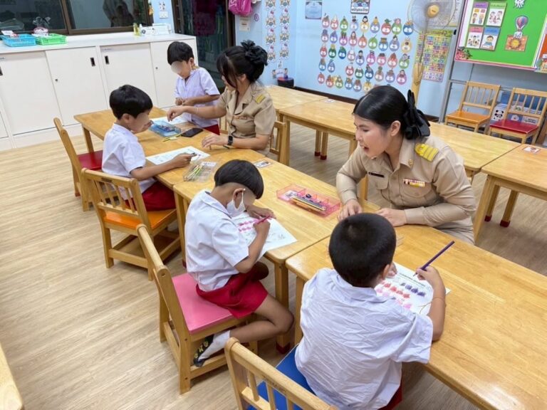 สนุกไปกับกิจกรรมห้องเรียนเตรียมเรียนร่วมและส่งต่อ
